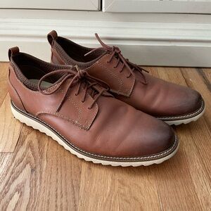 Men’s Dockers dress shoes- tan/brown, size 11
